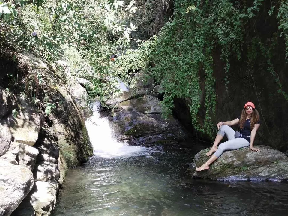 Photo of Bangoru Hidden Waterfall, Gunehr, Himachal Pradesh, India by Harsha waghmare