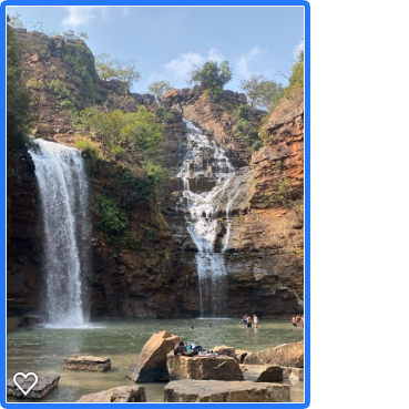 Photo of Tirathgarh Waterfall, Tirathgar, Chhattisgarh, India by TravelTalesWithLisha
