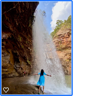 Photo of Tirathgarh Waterfall, Tirathgar, Chhattisgarh, India by TravelTalesWithLisha