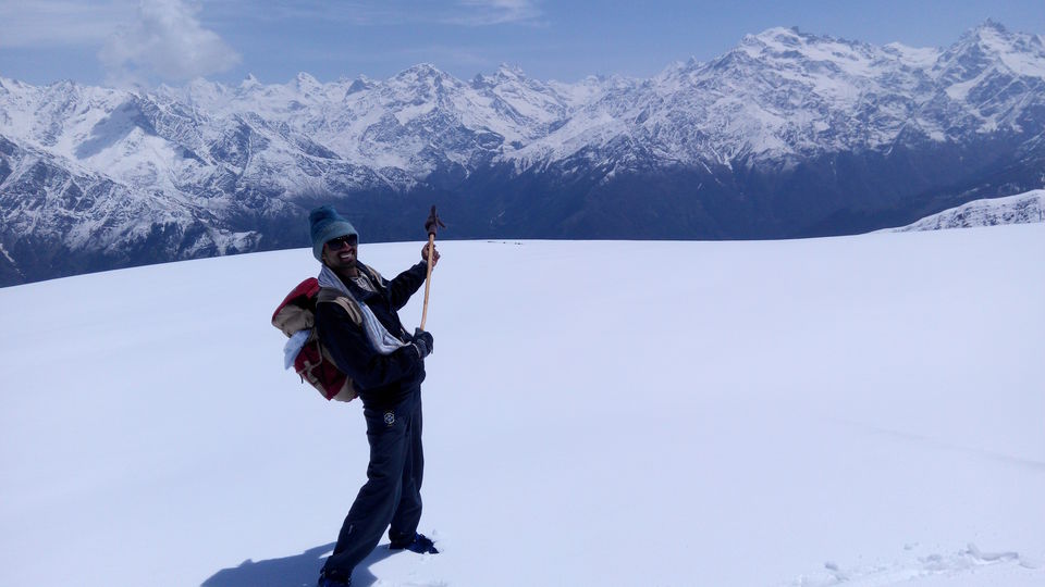 Photo of SarPass Trek 13,800ft (from YHAI Base Camp-Kasol) Backpack #National Himalayan Trekking Expedition 12/29 by Purushotham D