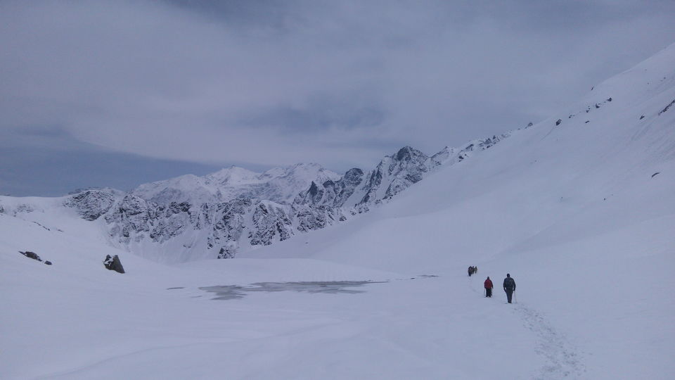 Photo of SarPass Trek 13,800ft (from YHAI Base Camp-Kasol) Backpack #National Himalayan Trekking Expedition 14/29 by Purushotham D