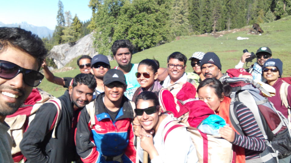 Photo of SarPass Trek 13,800ft (from YHAI Base Camp-Kasol) Backpack #National Himalayan Trekking Expedition 28/29 by Purushotham D