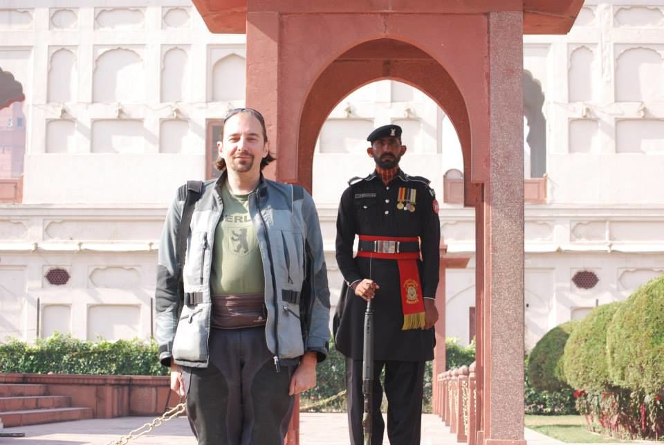 Photo of The man on his motorbike from Belgium to India 4/10 by Lloyd Dsouza