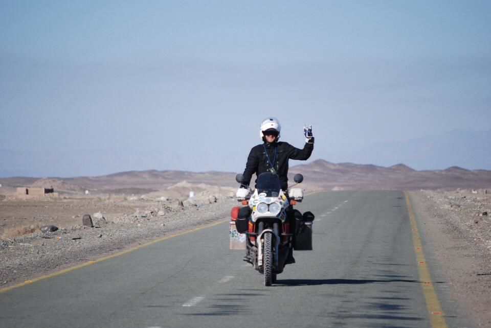 Photo of The man on his motorbike from Belgium to India 5/10 by Lloyd Dsouza