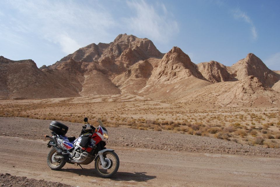 Photo of The man on his motorbike from Belgium to India 8/10 by Lloyd Dsouza