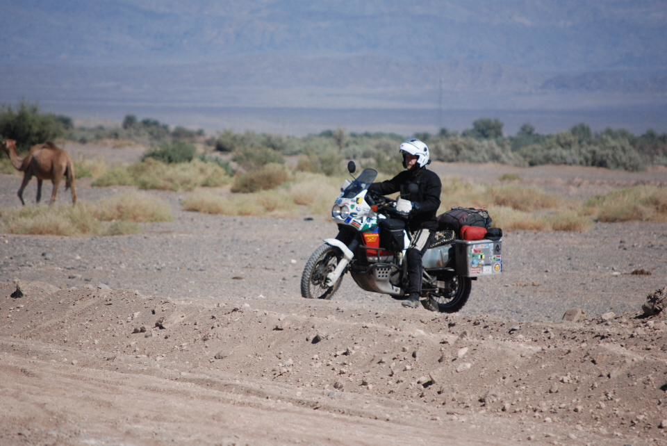 Photo of The man on his motorbike from Belgium to India 9/10 by Lloyd Dsouza