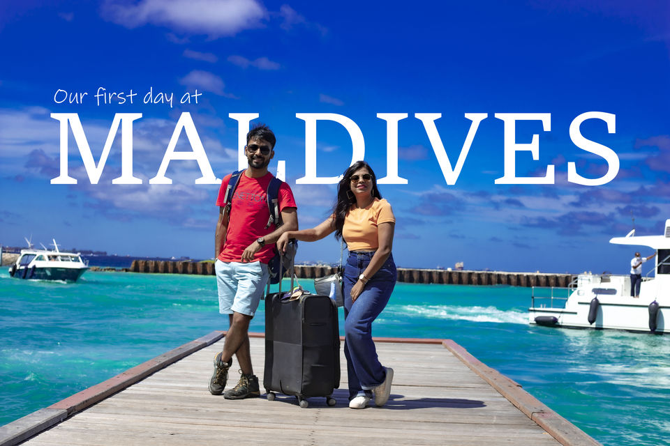 Photo of Our first day at Maldives by Sourav Guha