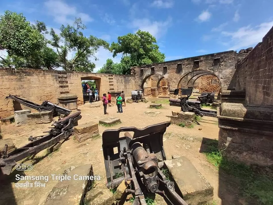 Photo of Portuguese Fort...At ..Diu by Harjit Singh