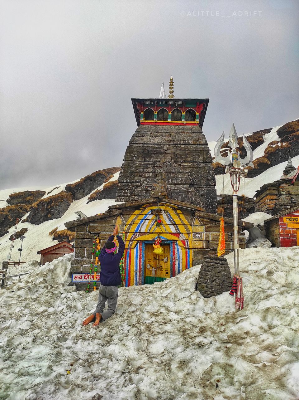 Photo of Trek to World's highest Shiva Temple, Tungnath Temple by Prabhat Kharkhodia