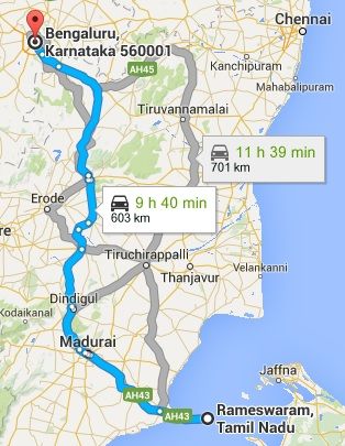 Photo of Can we call this route the ‘Golden Quadrilateral’ of south? 131/151 by Debashish Baidya