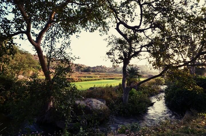 Photo of The Hampi Island, Sanapur, Karnataka, India by Debashish Baidya
