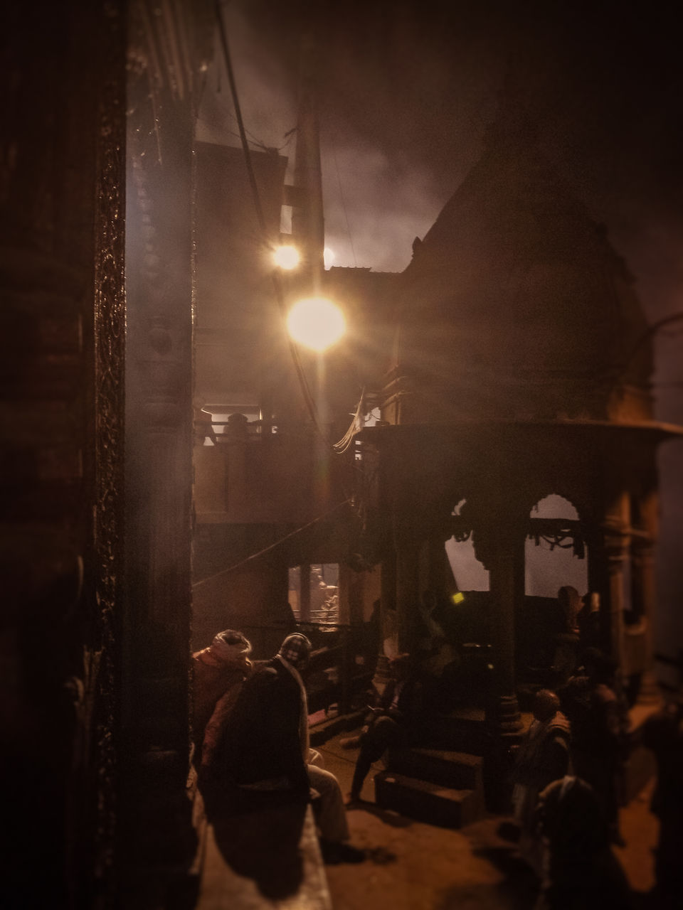 Photo of A midnight walk at Manikarnika Ghat by Debashish Baidya