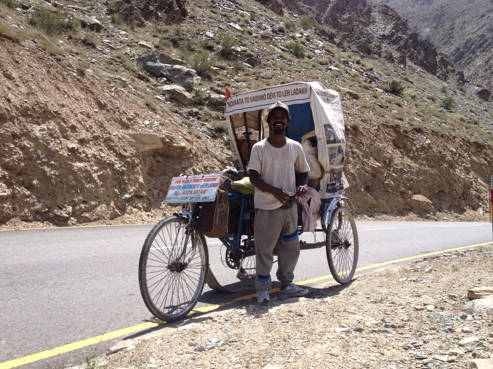 Photo of Kolkata To Ladakh In A Rickshaw-This Rickshaw-Puller's Story Proves Travel Solely Needs Will-Power 1/1 by Arpita Mukherjee