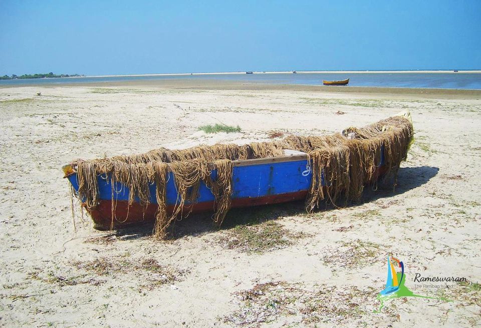 Photo of A Ghost Town On The Shore Of A Turquoise Sea - Barefoot Toward's Adam's Bridge 5/8 by Arpita Mukherjee