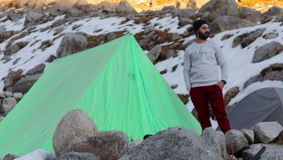 Photo of My experience of the Laka Glacier Trek 2/10 by Tamanjeet Singh