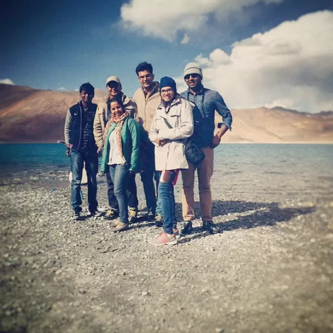 Photo of Pangong Lake by Prachi Srivastava Sahni