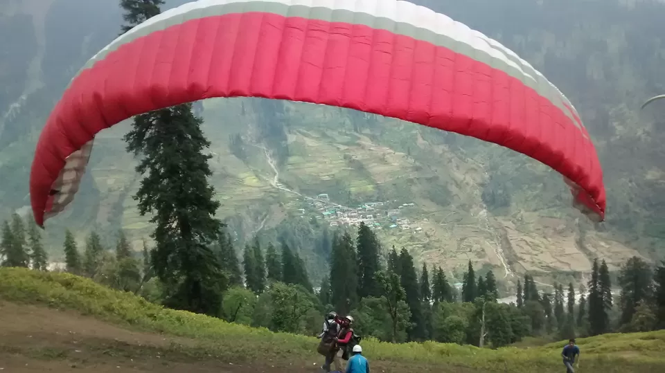 Photo of Paragliding time! by Ashish J. Khalkho
