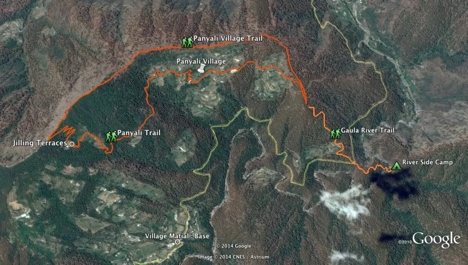 Photo of Gaula River, Nainital, Uttarakhand, India by Sonalika Debnath