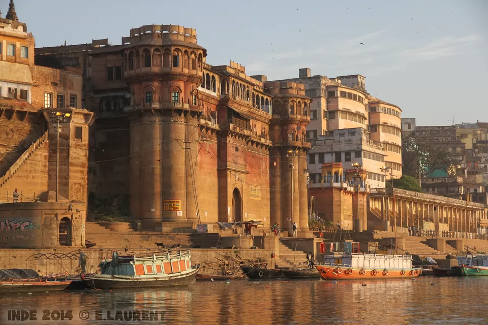 Photo of Meer Ghat, Lahori Tola, Varanasi, Uttar Pradesh, India by Sonalika Debnath