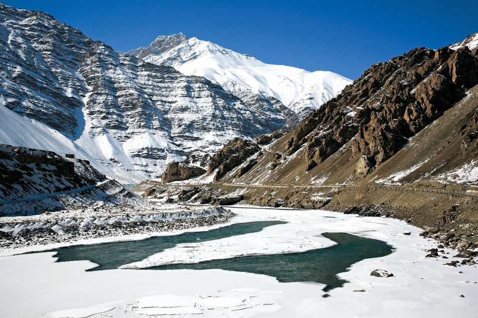 Photo of At 12,000ft, There's Another Frozen River Trek In Ladakh That's Not Chadar 1/3 by Sonalika Debnath