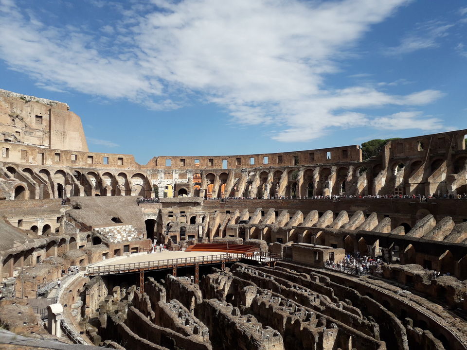 Photo of Colosseum, Piazza del Colosseo, Rome, Metropolitan City of Rome, Italy by Priya Saxena