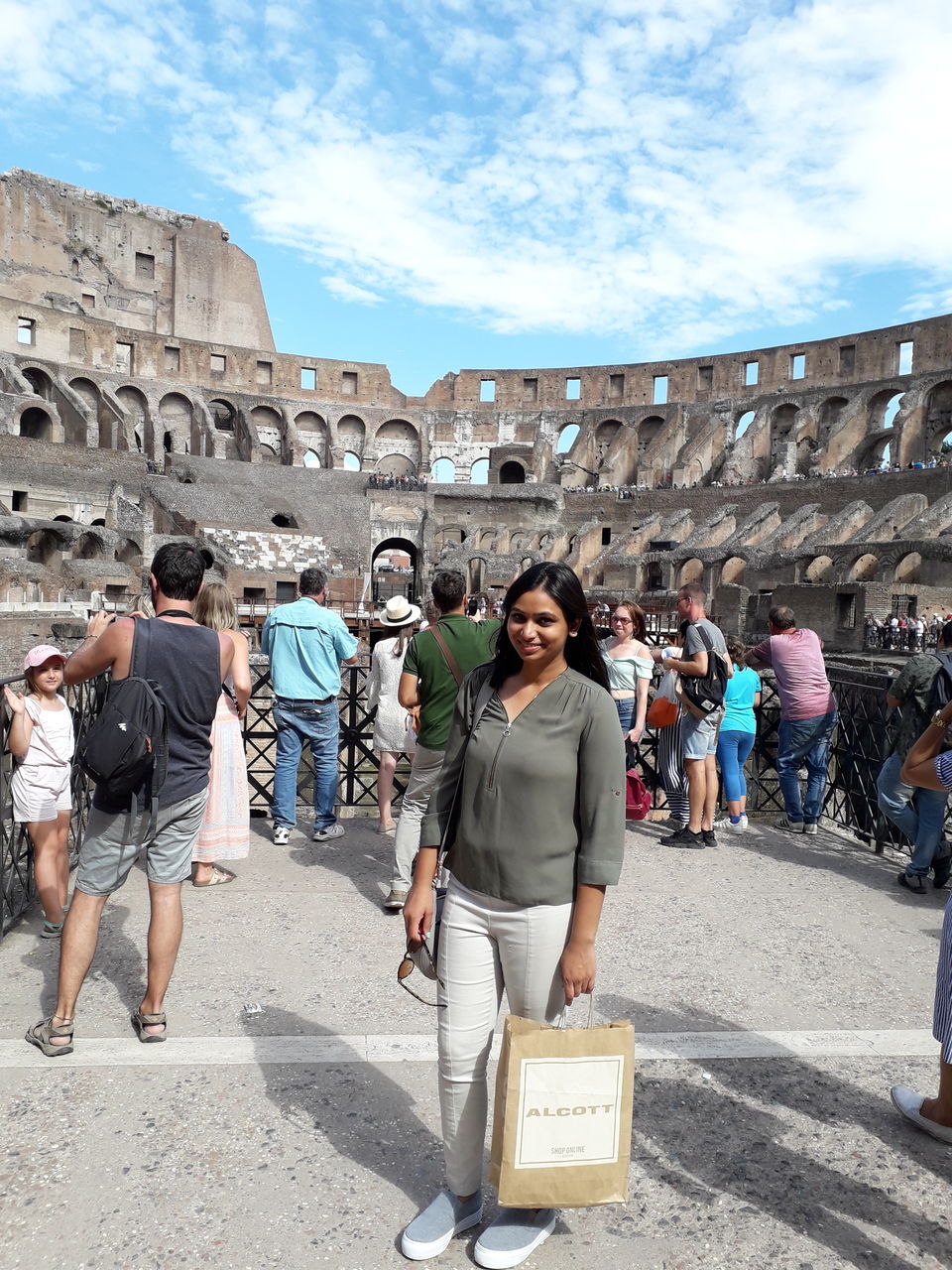 Photo of Colosseum, Piazza del Colosseo, Rome, Metropolitan City of Rome, Italy by Priya Saxena