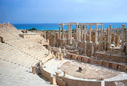 Photo of Leptis Magna, Al-Khums, Al Murqub, Libya by Aishwarya Venugopal