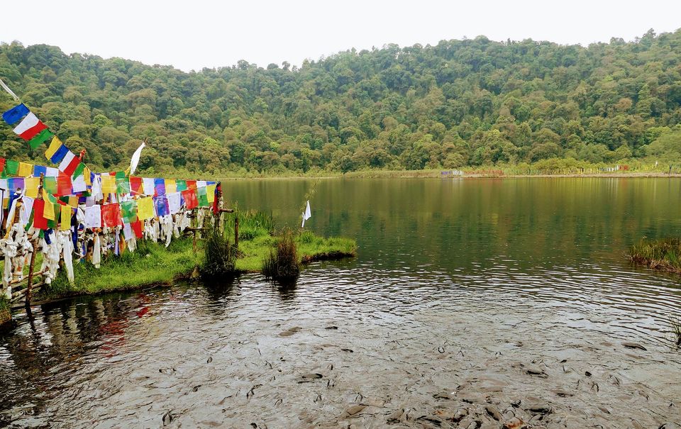 Photo of A Lake that look like a foot | Khecheopalri Lake by yolo