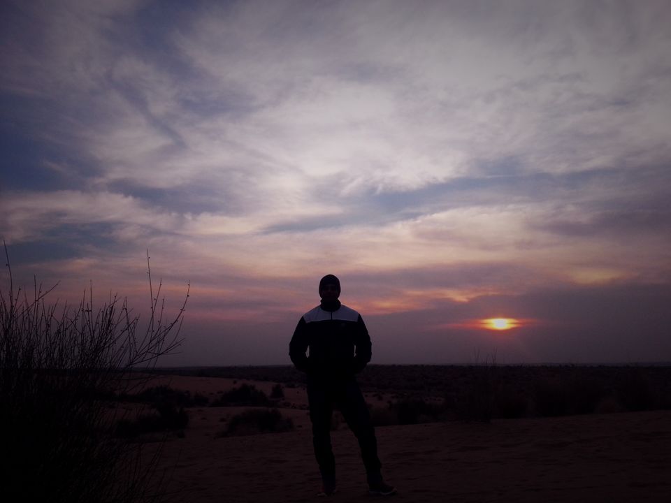 Photo of A Soul Filling Night in Desert Under Open Sky by Rashmi Prasanna