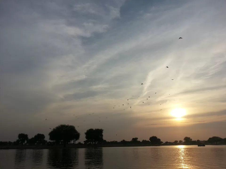 Photo of Sunset By The Heritage Lake by Rashmi Prasanna