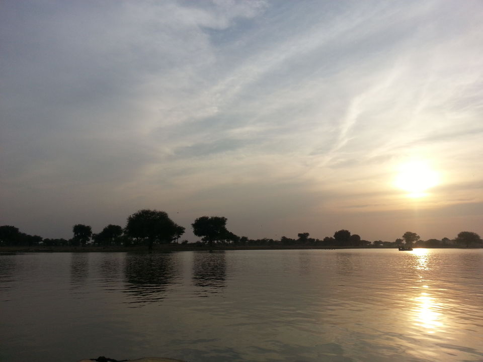 Photo of Sunset By The Heritage Lake by Rashmi Prasanna