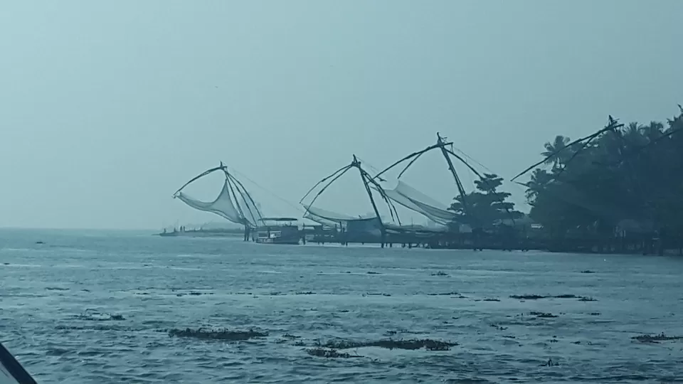 Photo of Chinese Fishing Nets, River Road, Fort Kochi, Kochi, Kerala, India by Garima Ujjainia