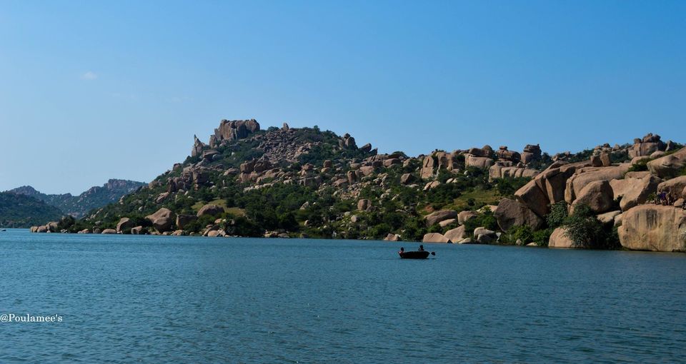 Photo of River Road, Hampi, Karnataka, India by Poulamee