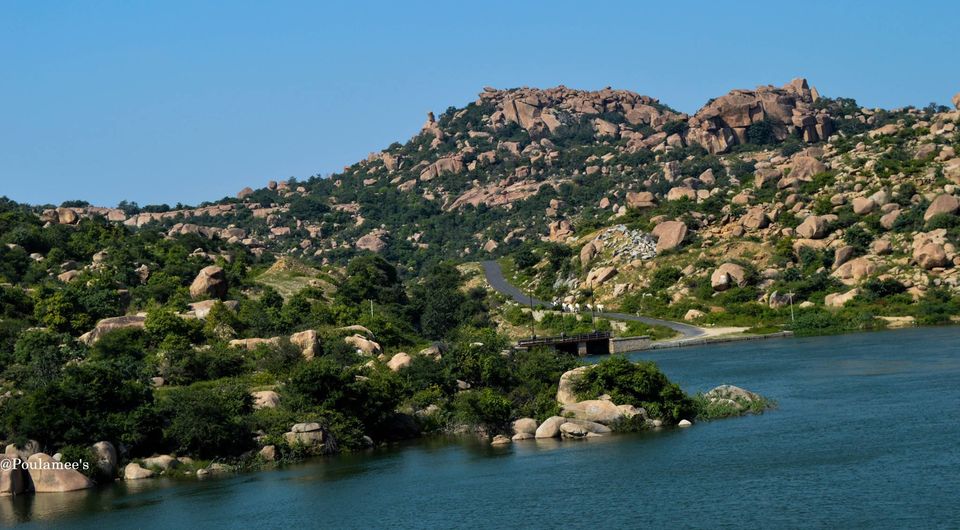 Photo of River Road, Hampi, Karnataka, India by Poulamee