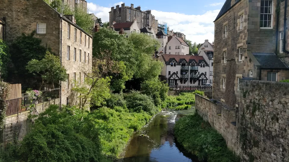 Photo of Dean Village, Dean Path, Edinburgh, UK by Deepika Trilokekar Shringarpure