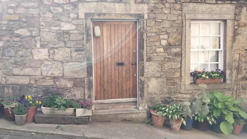 Photo of Dean Village, Dean Path, Edinburgh, UK by Deepika Trilokekar Shringarpure