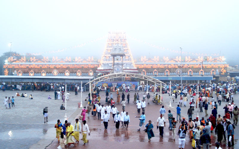 Photo of Sri Venkateswara Swamy Vaari Temple, Tirupati, Andhra Pradesh, India by Travel stories by Shipra