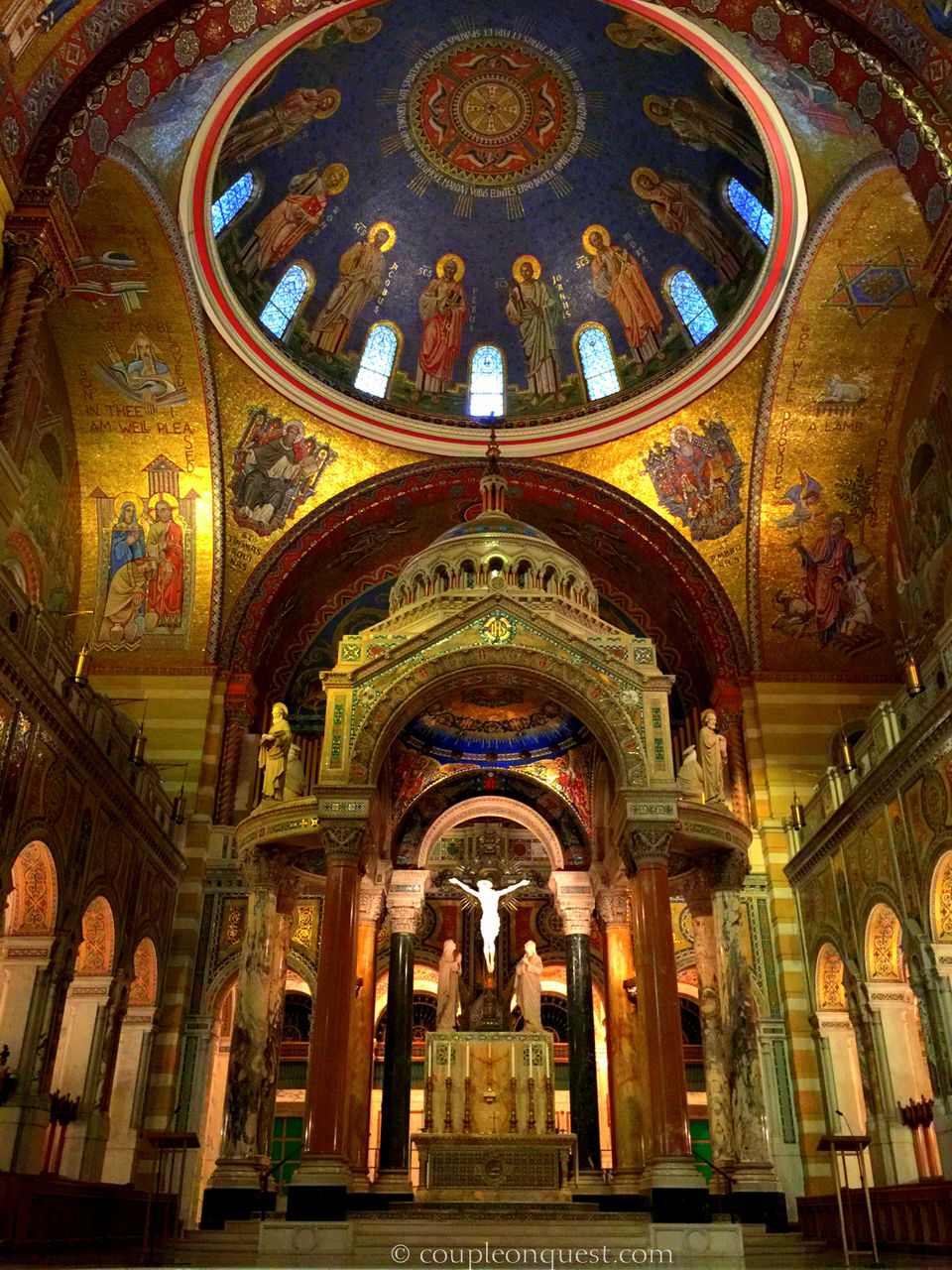 Photo of Domes & Mosaics- Cathedral Basilica Of St Louis 21/22 by Kavita
