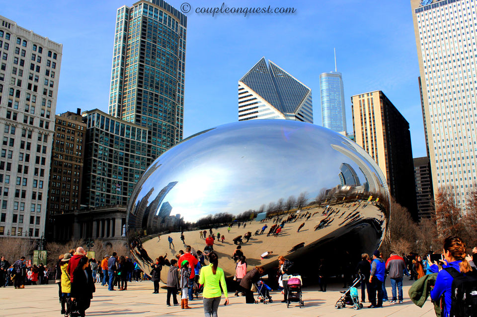 Photo of Cloud Gate a.k.a The Bean 1/9 by Kavita