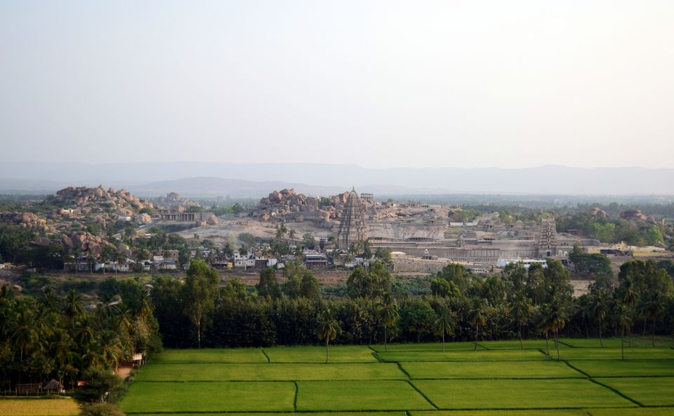 Photo of Vibrancy behind the ruins @ Hampi 1/9 by Debabrat Das