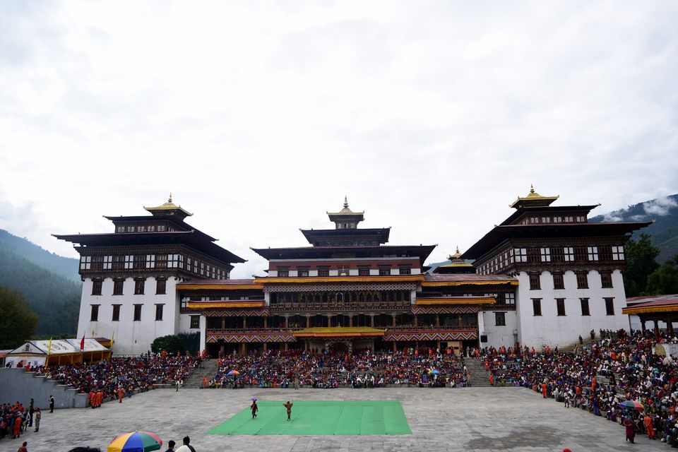 Photo of Thimphu, Bhutan by Debabrat Das