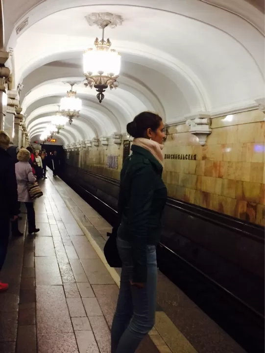 Photo of Moscow Metro, Moscow, Russia by Manisha Jain