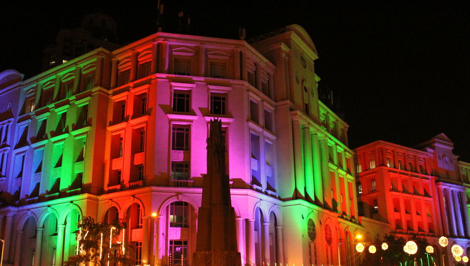 Photo of City Scape: Mumbai – New year celebrations & decorations at Hiranandani Powai 14/15 by Arnav Trivedi