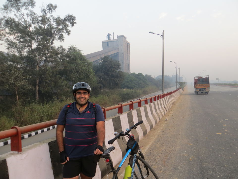 Photo of Me, My Cycle and Delhi 5/70 by Vishal Kapur