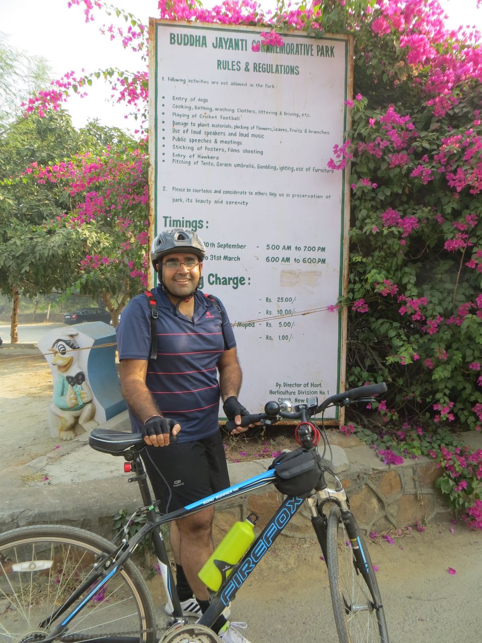 Photo of Me, My Cycle and Delhi 36/70 by Vishal Kapur