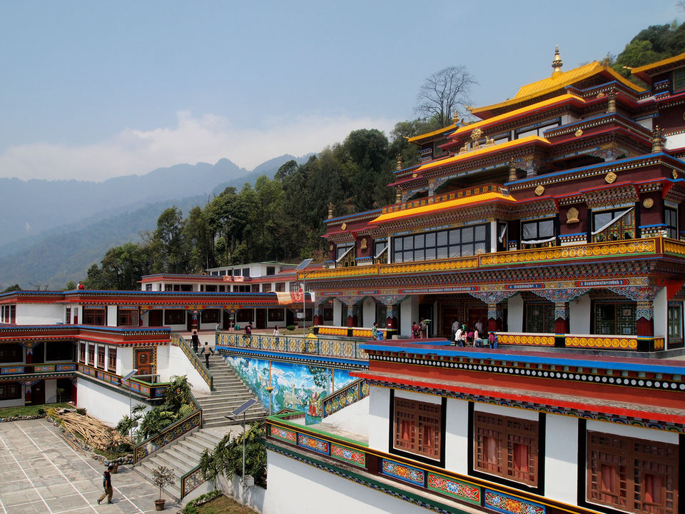 Photo of Lingdum Monastery, Lingdum, Sikkim, India by Sounak Ghosh