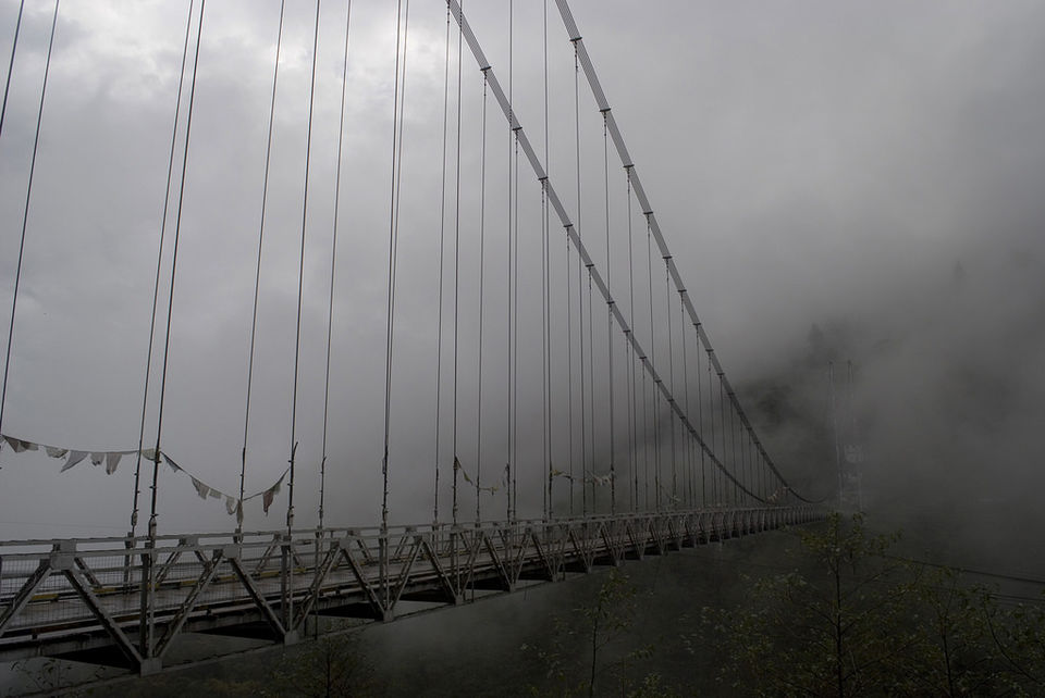 Photo of Singshore Bridge, West Sikkim, Sikkim, India by Sounak Ghosh