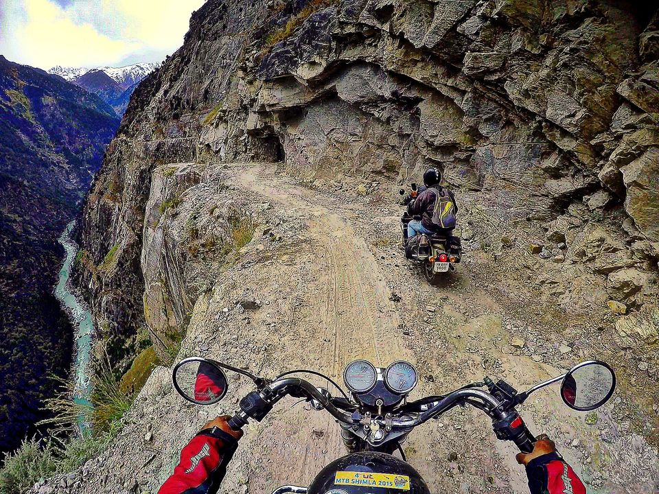 Photo of Riding on the world's most dangerous road, which is in India 5/9 by RE Charanpreet Singh