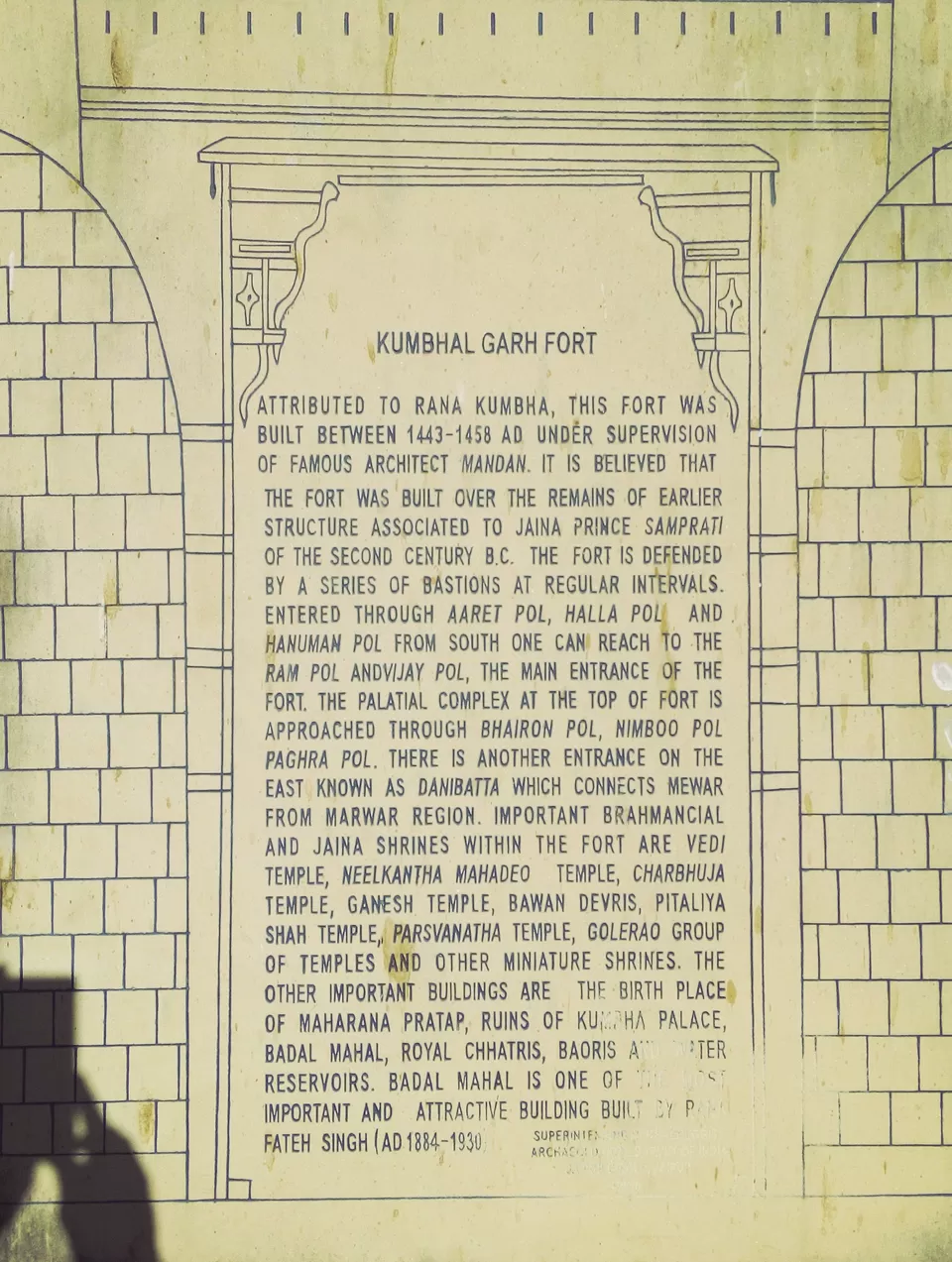 Photo of Kumbhalgarh Fort, Qila Kumbhalgarh, Rajasthan, India by Vikas Jain