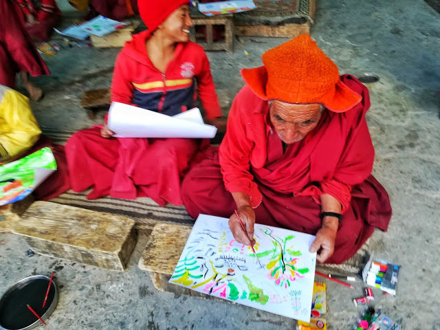 Photo of Spreading Smiles at Phuktal Monastery, Zanskar Valley. 13/15 by S S (Saurabh Sabikhi)